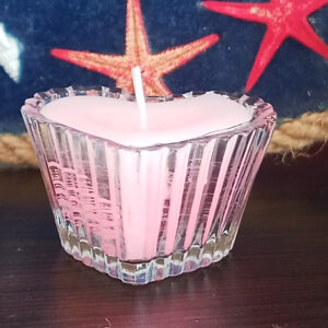 beyaz_mum_8 Dekoratif Cam Kalp Mum